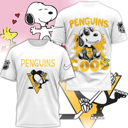 LIMITED EDITION - NEW CUSTOMIZED NHL26 PBP PITTSBURGH PENGUINS X SNOOPY T-SHIRT, SWEATSHIRT, HOODIE & ZIP HOODIE