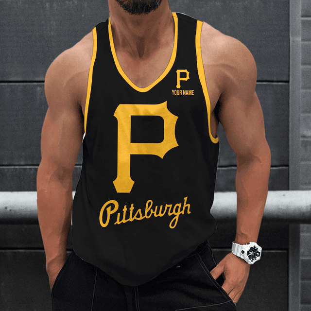 LIMITED EDITION - NEW CUSTOMIZED MLB29 PITTSBURGH PIRATES UNISEX TANK TOP