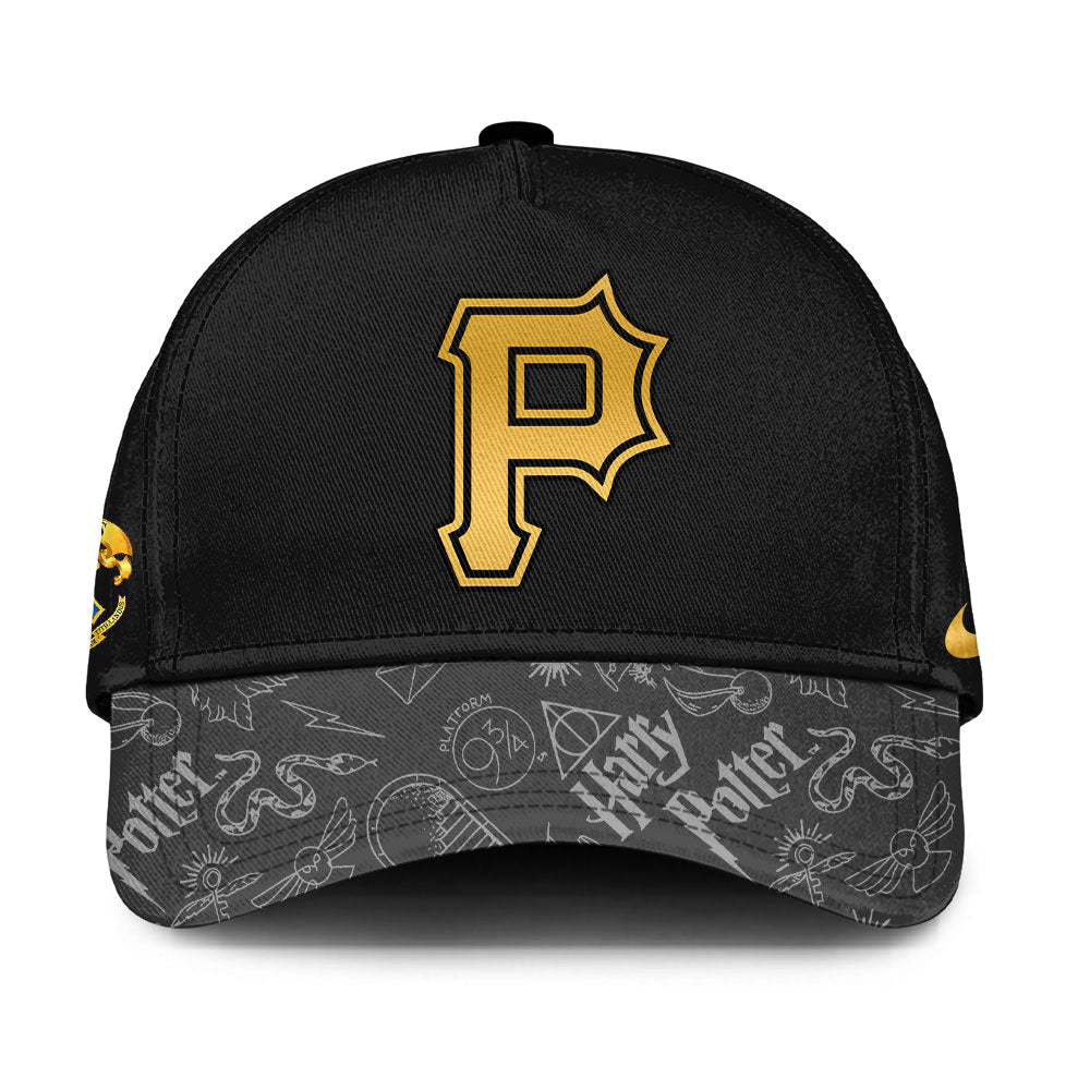 LIMITED EDITION - NEW CUSTOMIZED MLB29 PB PIRATES x HARRY POTTER BASEBALL JERSEY & CAP