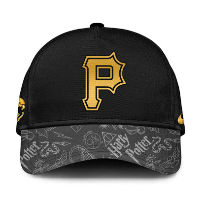 LIMITED EDITION - NEW CUSTOMIZED MLB29 PB PIRATES x HARRY POTTER BASEBALL JERSEY & CAP