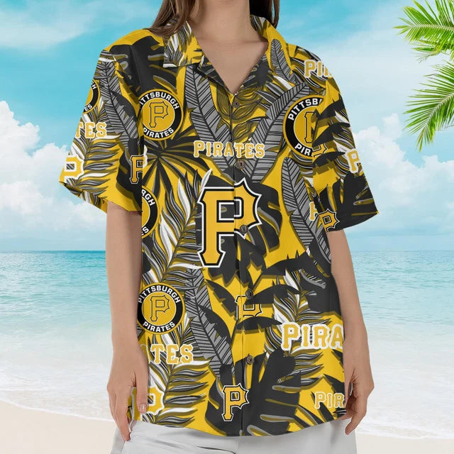 LIMITED EDITION - NEW CUSTOMIZED MLB29 PHP PITTSBURGH PIRATES UNISEX HAWAIIAN SHIRT