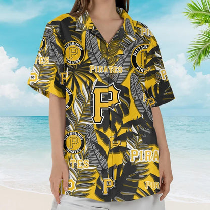 LIMITED EDITION - NEW CUSTOMIZED MLB29 PHP PITTSBURGH PIRATES UNISEX HAWAIIAN SHIRT