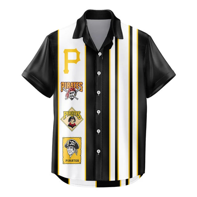 LIMITED EDITION - NEW CUSTOMIZED MLB29 PHP PITTSBURGH PIRATES UNISEX HAWAIIAN SHIRT