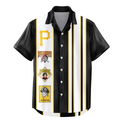 LIMITED EDITION - NEW CUSTOMIZED MLB29 PHP PITTSBURGH PIRATES UNISEX HAWAIIAN SHIRT