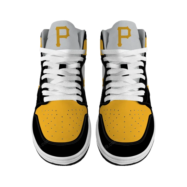 LIMITED EDITION - NEW CUSTOMIZED MLB29 PB PIRATES AIR JORDAN SNEAKERS