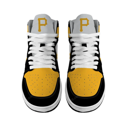 LIMITED EDITION - NEW CUSTOMIZED MLB29 PB PIRATES AIR JORDAN SNEAKERS