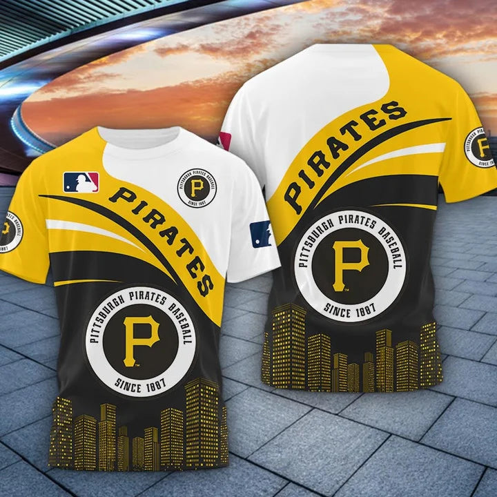 LIMITED EDITION - NEW CUSTOMIZED MLB29 PHP PITTSBURGH PIRATES UNISEX T-SHIRT, POLO, HOODIE & JACKETS