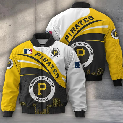 LIMITED EDITION - NEW CUSTOMIZED MLB29 PHP PITTSBURGH PIRATES UNISEX T-SHIRT, POLO, HOODIE & JACKETS
