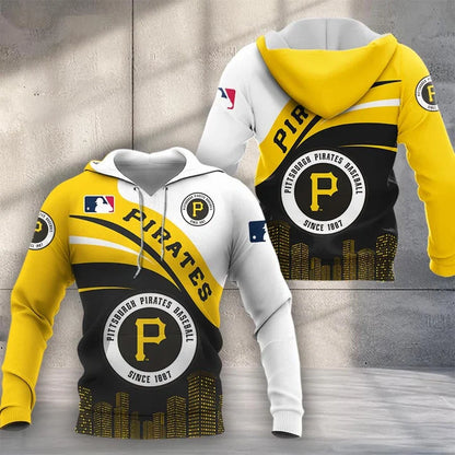 LIMITED EDITION - NEW CUSTOMIZED MLB29 PHP PITTSBURGH PIRATES UNISEX T-SHIRT, POLO, HOODIE & JACKETS