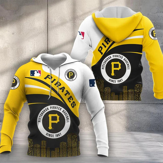 LIMITED EDITION - NEW CUSTOMIZED MLB29 PHP PITTSBURGH PIRATES UNISEX T-SHIRT, POLO, HOODIE & JACKETS