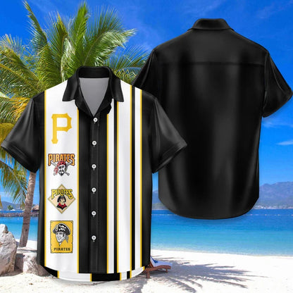 LIMITED EDITION - NEW CUSTOMIZED MLB29 PHP PITTSBURGH PIRATES UNISEX HAWAIIAN SHIRT