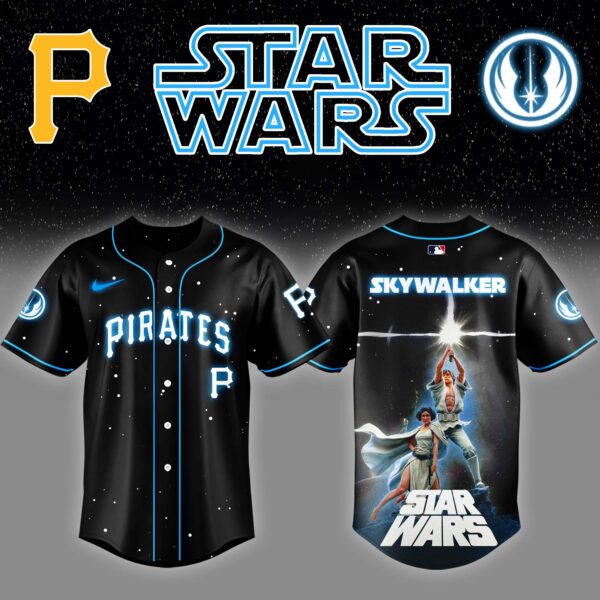 LIMITED EDITION - NEW CUSTOMIZED MLB29 PB PIRATES x STAR WARS BASEBALL JERSEY