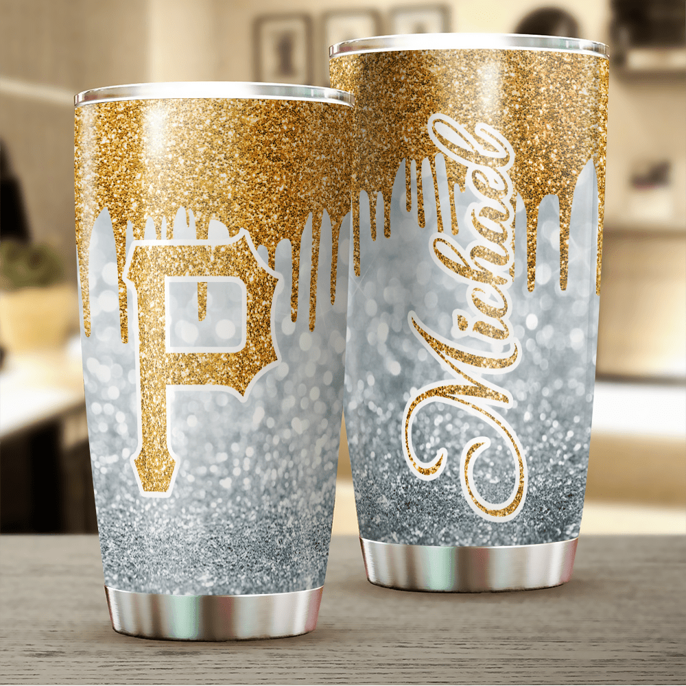 LIMITED EDITION - NEW CUSTOMIZED MLB29 PB PIRATES TUMBLER CUP