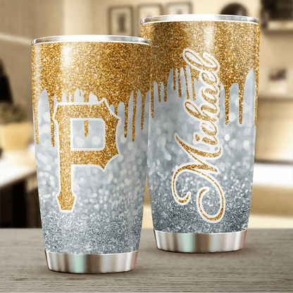 LIMITED EDITION - NEW CUSTOMIZED MLB29 PB PIRATES TUMBLER CUP