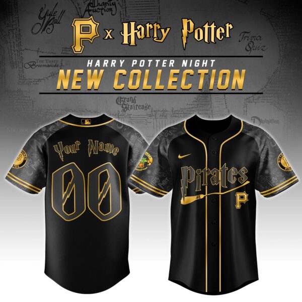 LIMITED EDITION - NEW CUSTOMIZED MLB29 PHP PITTSBURGH PIRATES x HARRY POTTER BASEBALL JERSEY