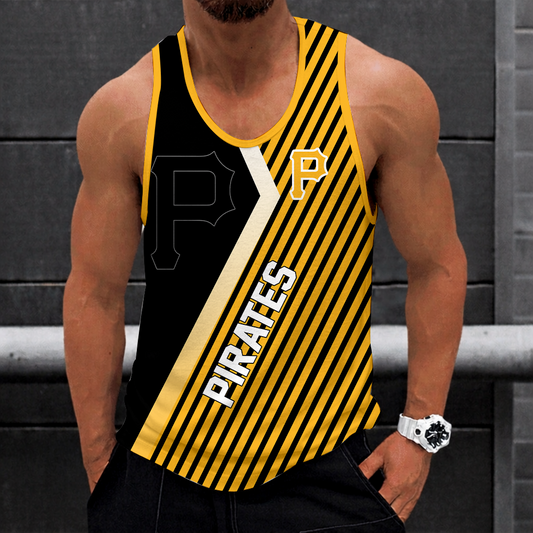 LIMITED EDITION - NEW CUSTOMIZED MLB29 PITTSBURGH PIRATES UNISEX TANK TOP