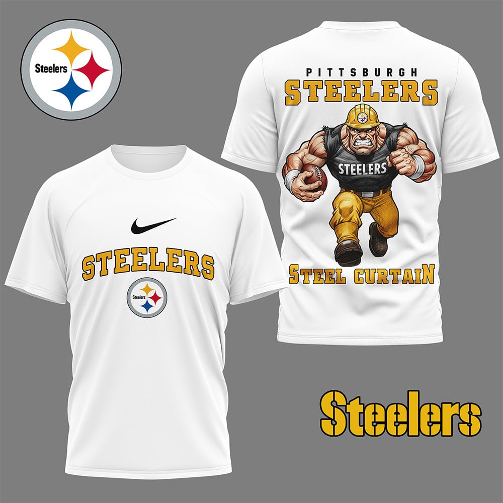 LIMITED EDITION - NEW CUSTOMIZED NFL14 PSB PITTSBURGH STEELERS NATION GEAR 3D SHIRT