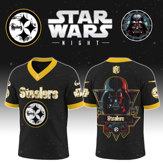 LIMITED EDITION - NEW CUSTOMIZED NFL14 PSB PITTSBURGH STEELERS V-NECK BASKETBALL JERSEY