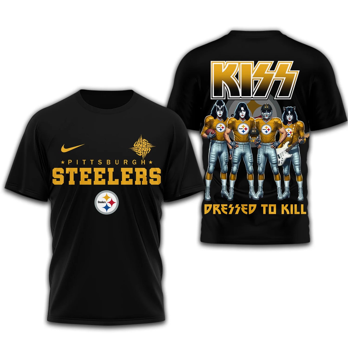 LIMITED EDITION - NEW CUSTOMIZED NFL14 PSB PITTSBURGH STEELERS T-SHIRT | MULTIPLE COLORS AVAILABLE