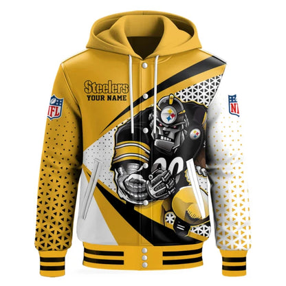 LIMITED EDITION - NEW CUSTOMIZED NFL14 PSB PITTSBURGH STEELERS UNISEX T-SHIRT, POLO, HOODIE & JACKETS