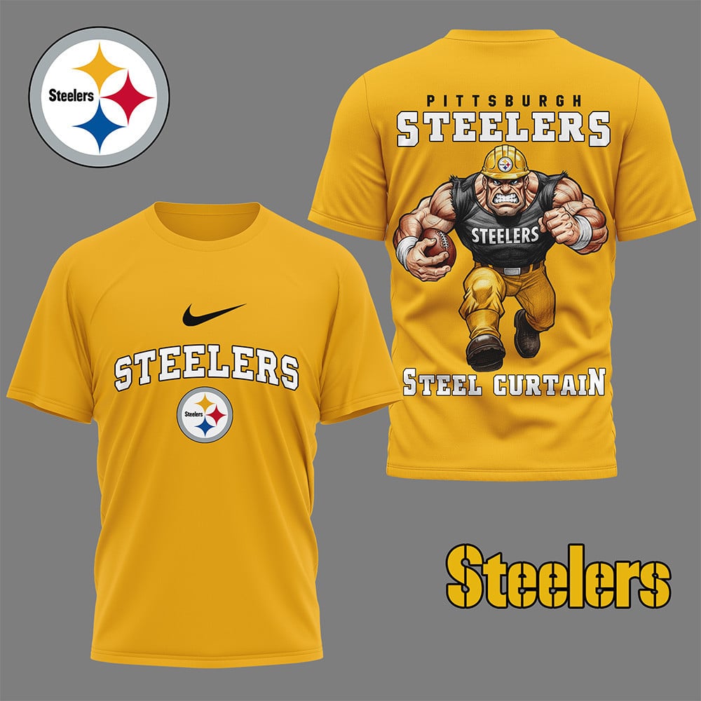 LIMITED EDITION - NEW CUSTOMIZED NFL14 PSB PITTSBURGH STEELERS NATION GEAR 3D SHIRT