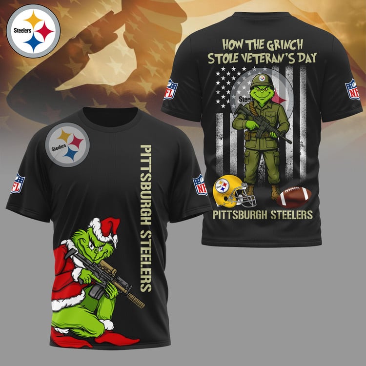 LIMITED EDITION - NEW CUSTOMIZED NFL14 PSB PITTSBURGH STEELERS 3D SHIRT