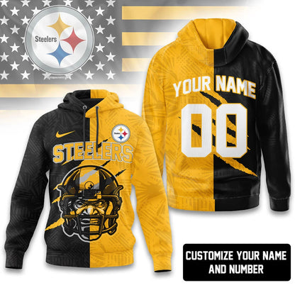 LIMITED EDITION - NEW CUSTOMIZED NFL14 PSB PITTSBURGH STEELERS T-SHIRT, HOODIE, ZIP HOODIE