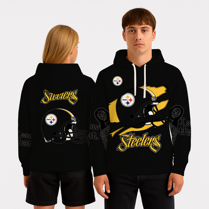 LIMITED EDITION - NEW CUSTOMIZED NFL14 PSB PITTSBURGH STEELERS UNISEX T-SHIRT, POLO, HOODIE & JACKETS