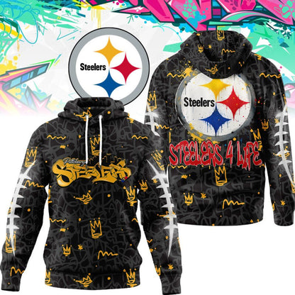 LIMITED EDITION - NEW CUSTOMIZED NFL14 PSB PITTSBURGH STEELERS UNISEX T-SHIRT, POLO, HOODIE & JACKETS