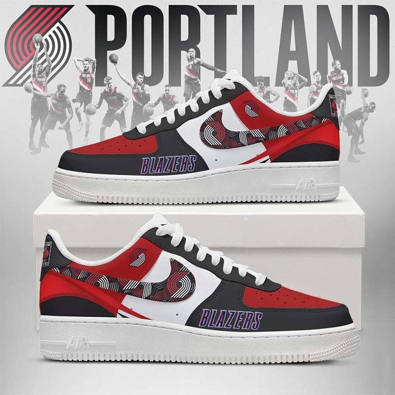 [HOT DEAL] NEW CUSTOMIZED NBA22 PTB PORTLAND TRAIL BLAZERS AF1 SHOES
