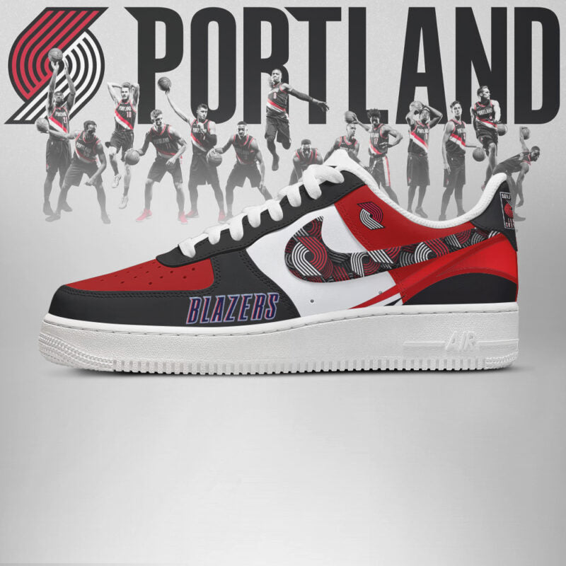 [HOT DEAL] NEW CUSTOMIZED NBA22 PTB PORTLAND TRAIL BLAZERS AF1 SHOES