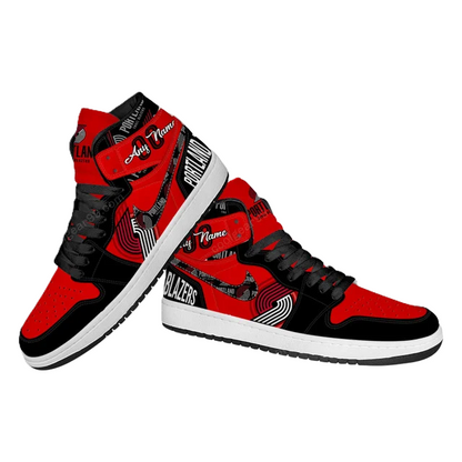 [HOT DEAL] NEW CUSTOMIZEDNBA22 PTB PORTLAND TRAIL BLAZERS AIR JORDAN SNEAKERS