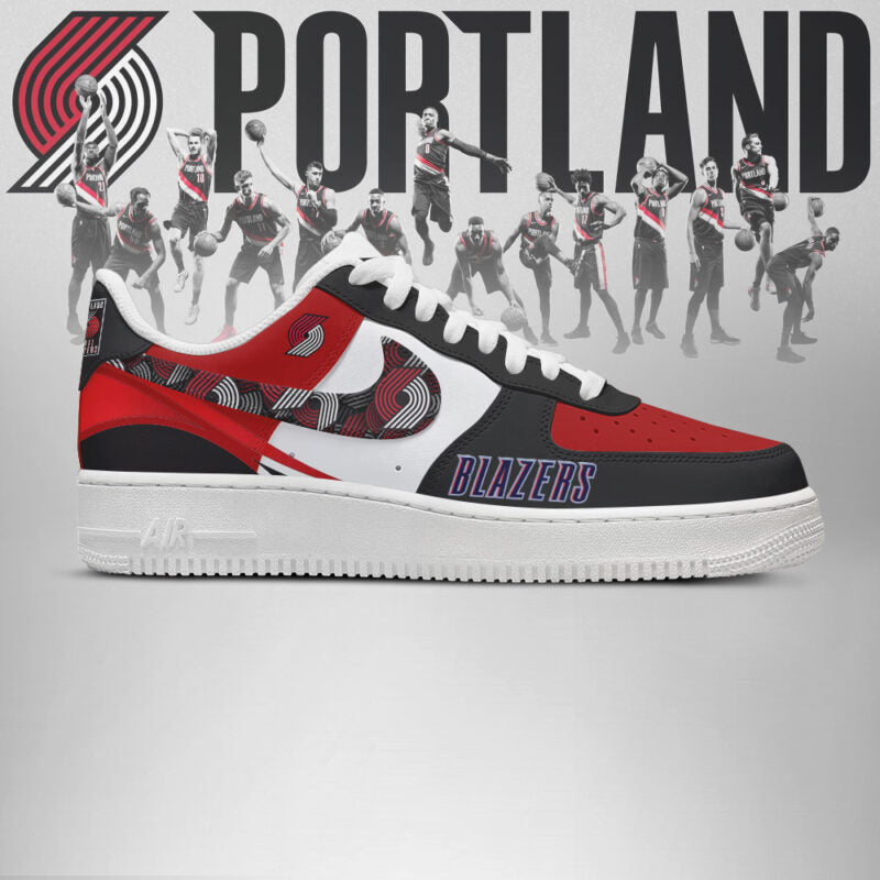 [HOT DEAL] NEW CUSTOMIZED NBA22 PTB PORTLAND TRAIL BLAZERS AF1 SHOES