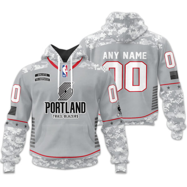 LIMITED EDITION - NEW CUSTOMIZED NBA22 PT PORTLAND TRAIL BLAZERS UNISEX T-SHIRT, POLO, HOODIE & JACKETS