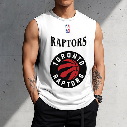 LIMITED EDITION - NEW CUSTOMIZED NBA24 TRA TORONTO RAPTORS TANKTOP & GYM SHIRT