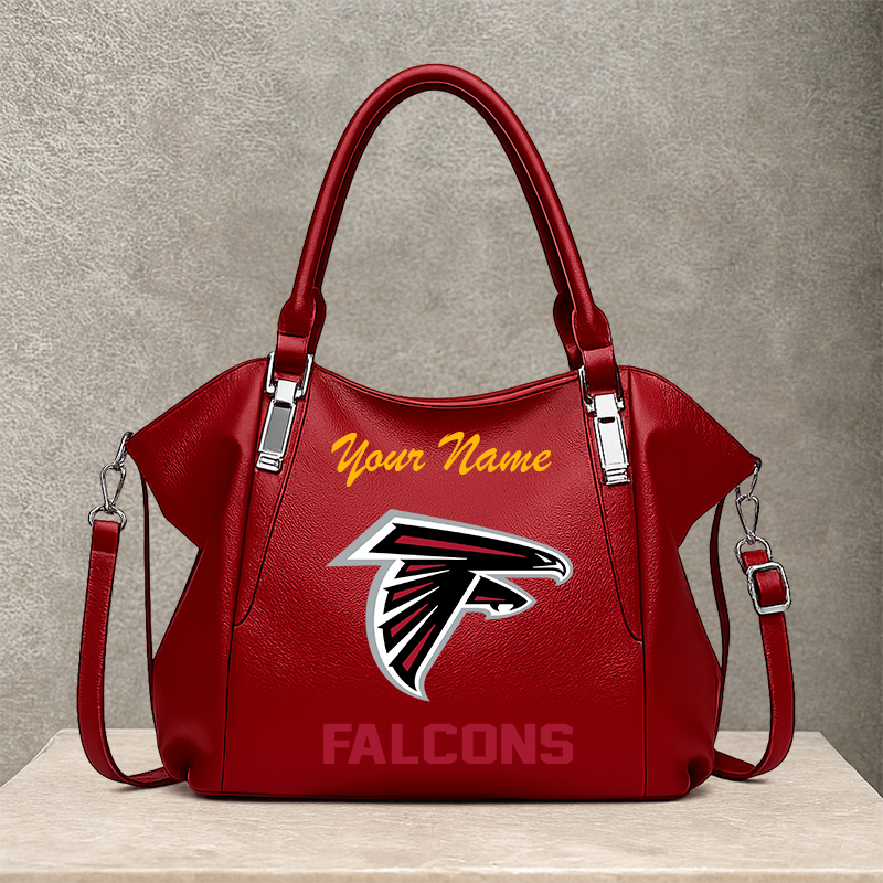 LIMITED EDITION - NEW CUSTOMIZED NFL18 ATF ATLANTA FALCONS SHOULDER HANDBAG