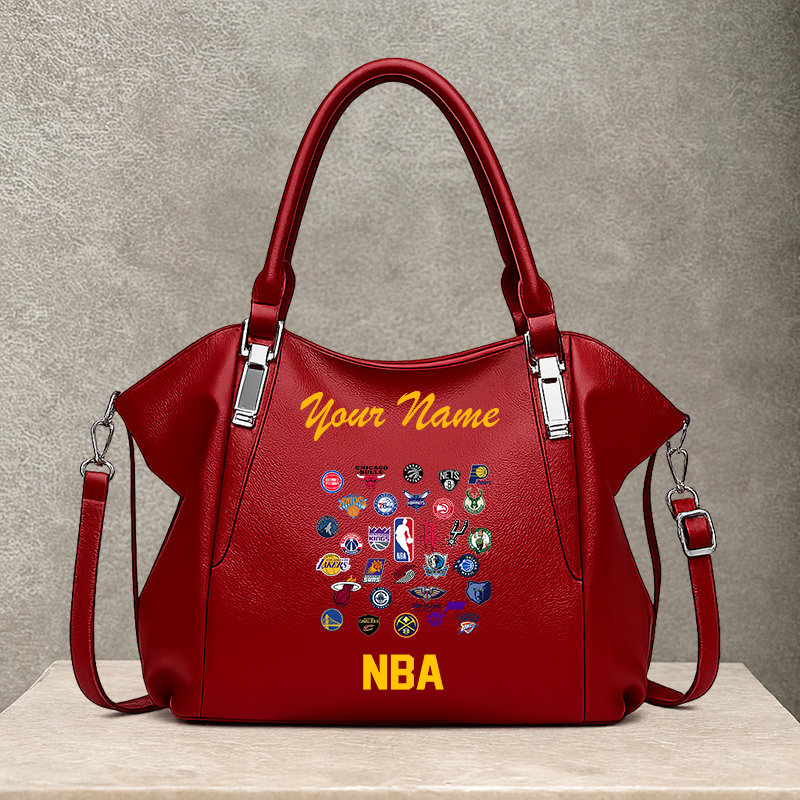 LIMITED EDITION - NEW CUSTOMIZED NBA32 NBA ALL TEAMS SHOULDER HANDBAG