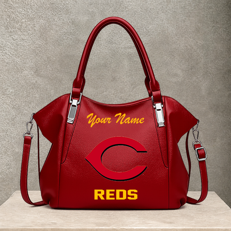 LIMITED EDITION - NEW CUSTOMIZED MLB05 CRS CINCINNATI REDS SHOULDER HANDBAG
