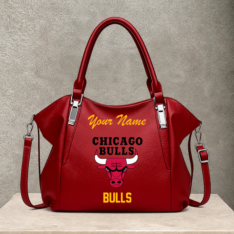 LIMITED EDITION - NEW CUSTOMIZED NBA19 CBU CHICAGO BULLS SHOULDER HANDBAG