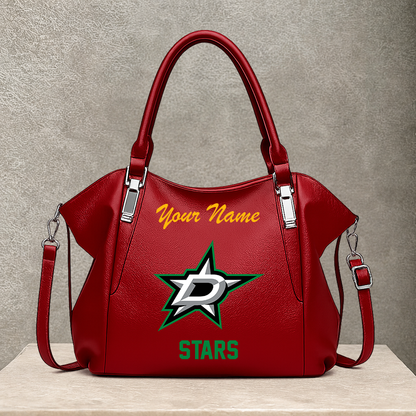 LIMITED EDITION - NEW CUSTOMIZED NHL15 DLS DALLAS STARS SHOULDER HANDBAG