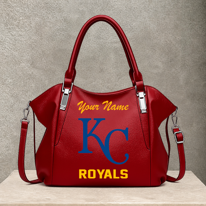 LIMITED EDITION - NEW CUSTOMIZED MLB19 KCR KANSAS CITY ROYALS SHOULDER HANDBAG