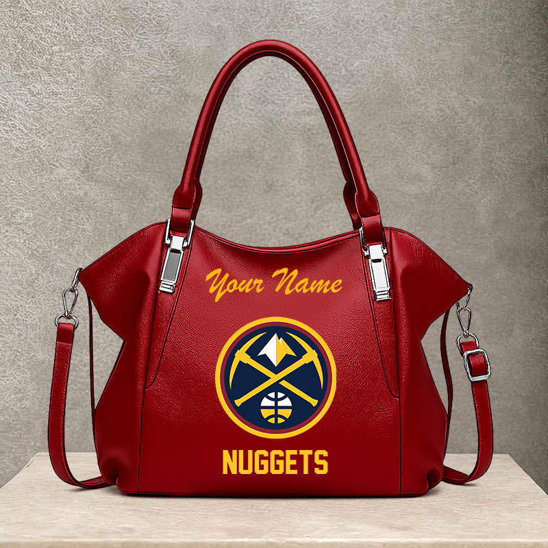 LIMITED EDITION - NEW CUSTOMIZED NBA08 DNU DENVER NUGGETS SHOULDER HANDBAG