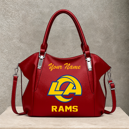 LIMITED EDITION - NEW CUSTOMIZED NFL22 LAR LOS ANGELES RAMS SHOULDER HANDBAG