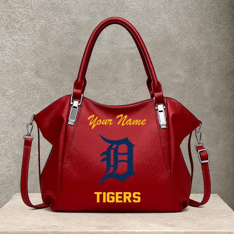 LIMITED EDITION - NEW CUSTOMIZED MLB16 DTS DETROIT TIGERS SHOULDER HANDBAG