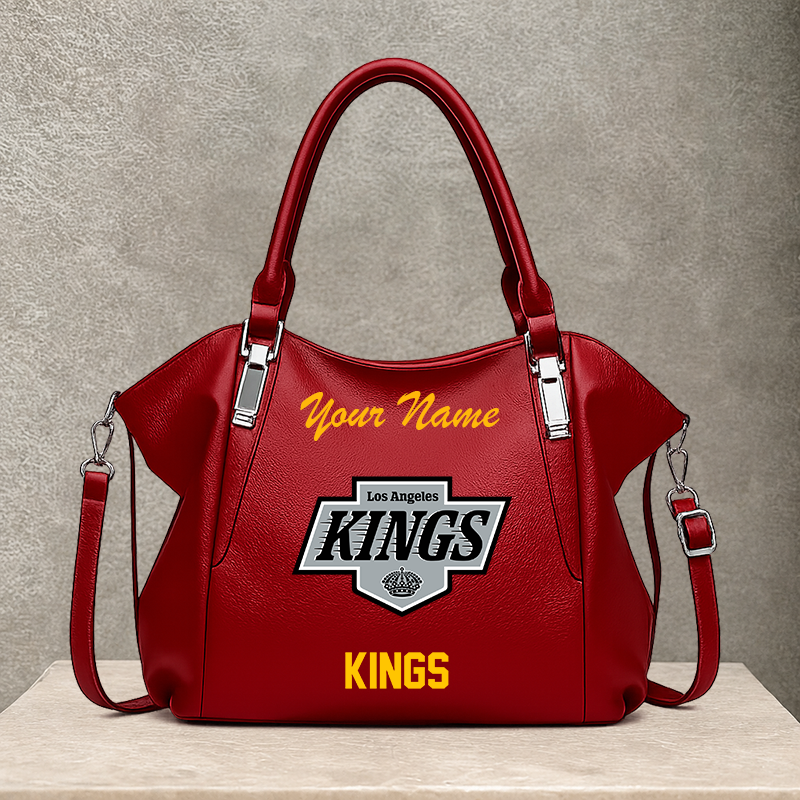 LIMITED EDITION - NEW CUSTOMIZED NHL16 LAK LOS ANGELES KINGS SHOULDER HANDBAG