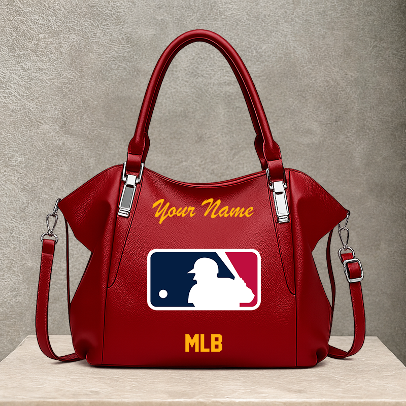 LIMITED EDITION - NEW CUSTOMIZED MLB31 MAJOR LEAGUE BASEBALL SHOULDER HANDBAG