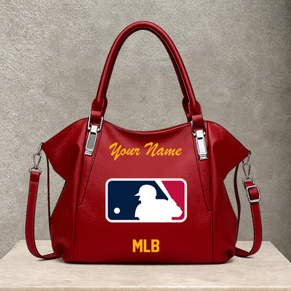 LIMITED EDITION - NEW CUSTOMIZED MLB31 MAJOR LEAGUE BASEBALL SHOULDER HANDBAG