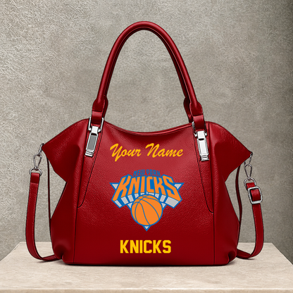 LIMITED EDITION - NEW CUSTOMIZED NBA04 NYK NEW YORK KNICKS SHOULDER HANDBAG