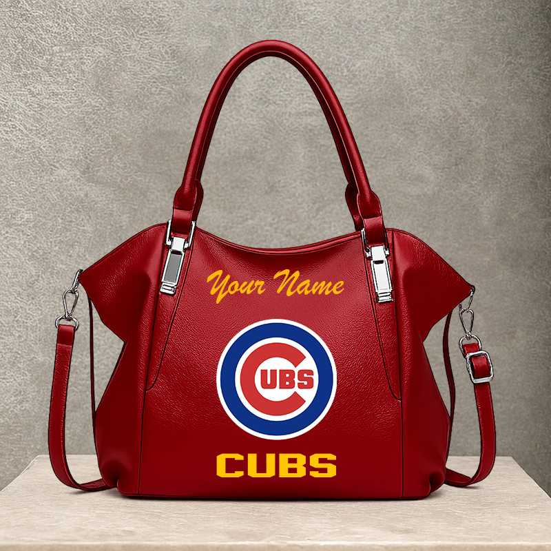 LIMITED EDITION - NEW CUSTOMIZED MLB04 CCS CHICAGO CUBS SHOULDER HANDBAG
