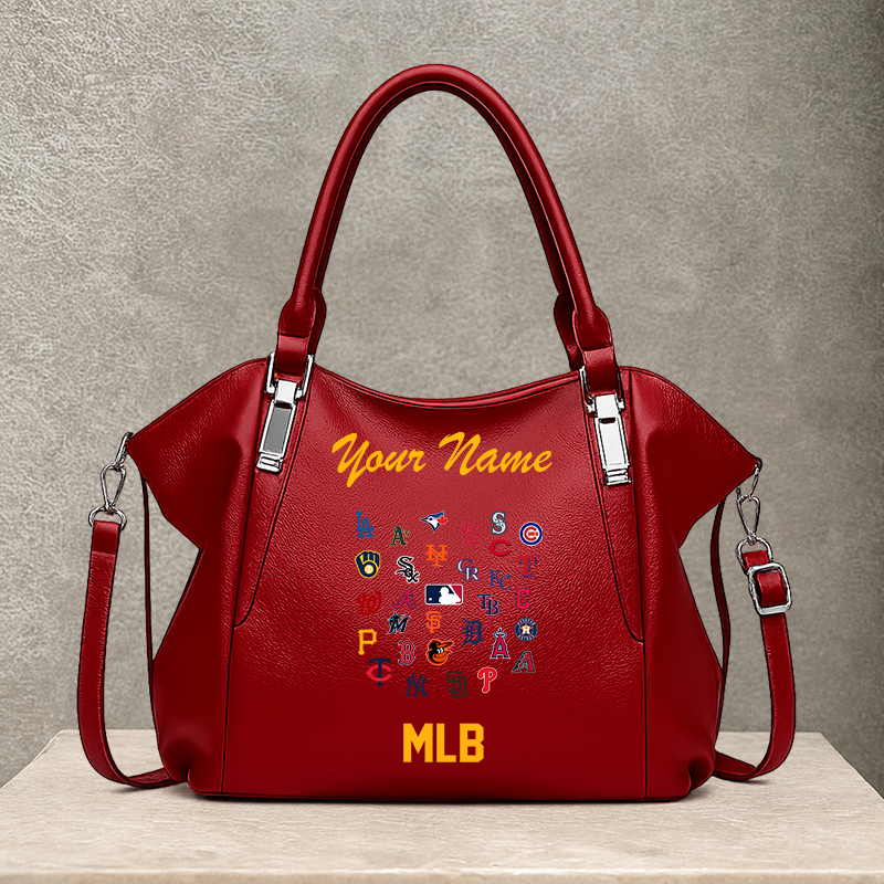 LIMITED EDITION - NEW CUSTOMIZED MLB32 MLB ALL TEAMS SHOULDER HANDBAG